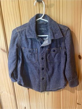 GAP Kids Dark Blue Denim shirt